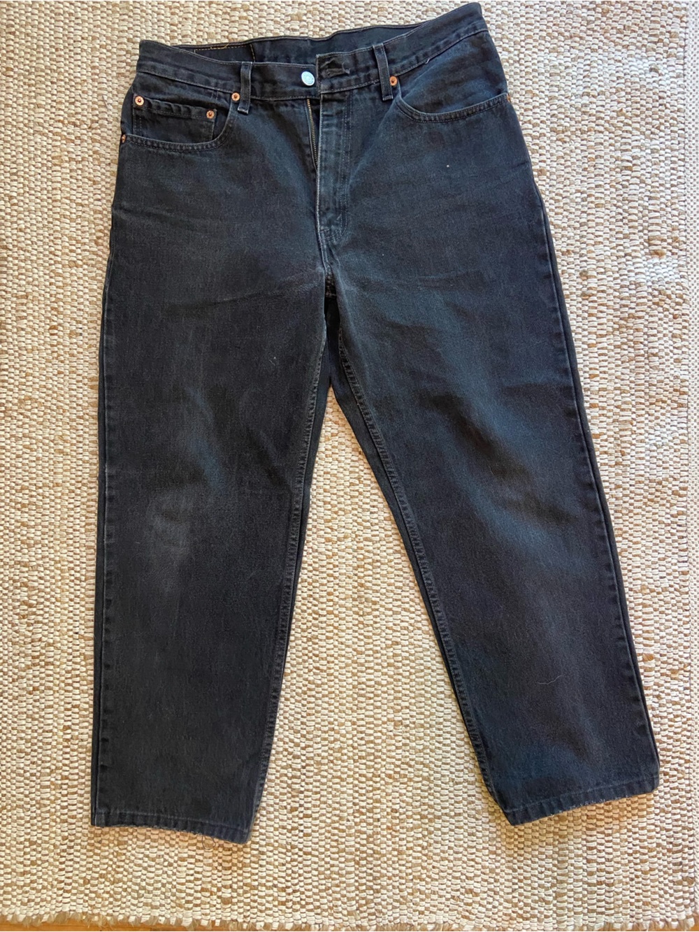 Levi's vintage black denim jeans 34 x 30